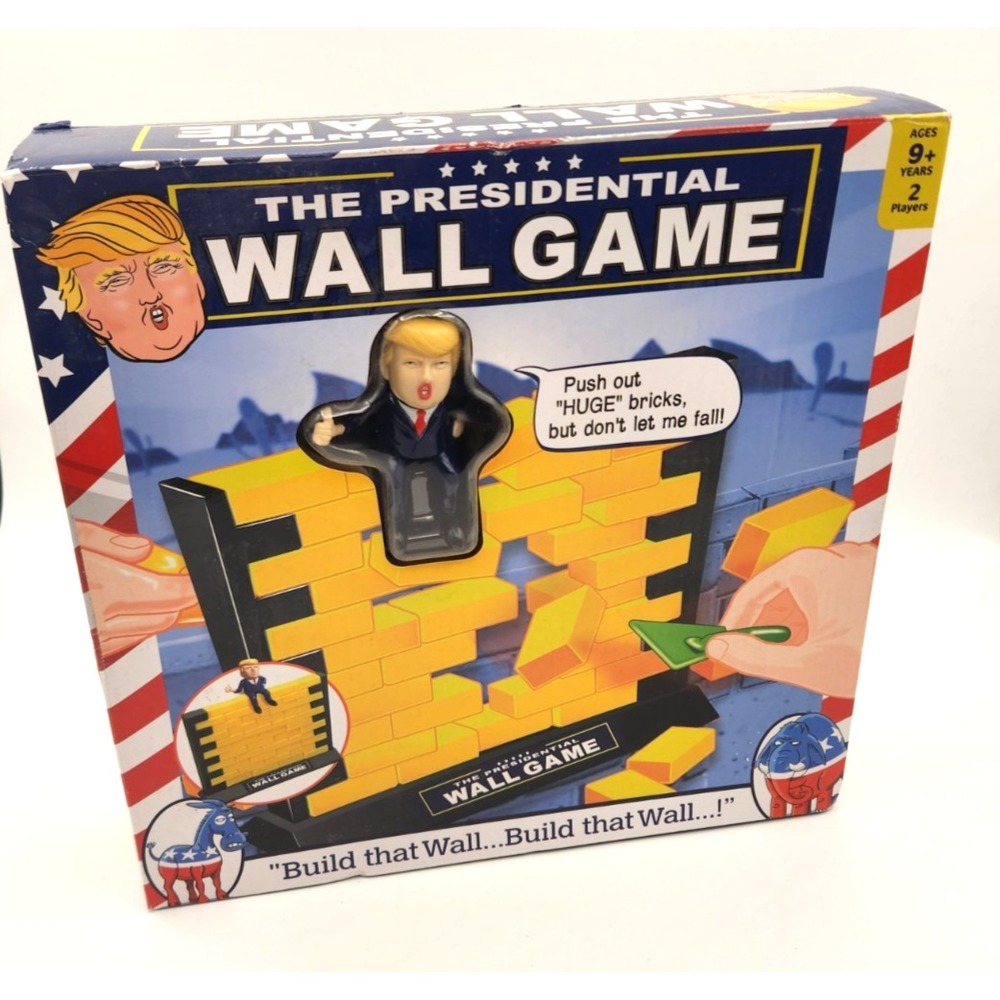 The Presidential Wall Game Donald Trump Board Intex Entertainment US 2018 RARE